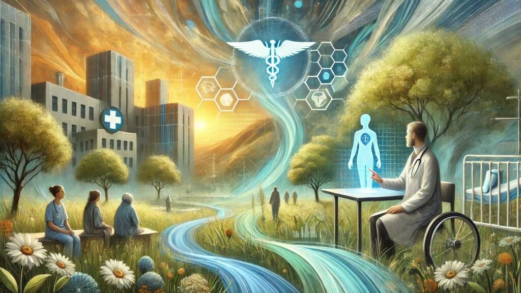 challenges of implementing AI in healthcare systems, ethical considerations for AI in medical diagnosis, how AI improves patient outcomes and efficiency.